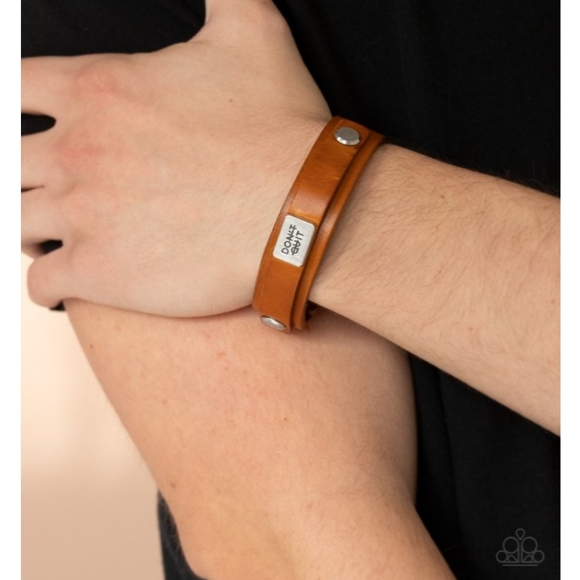 Dont Quit Now Brown Bracelet - Picture 1 of 2